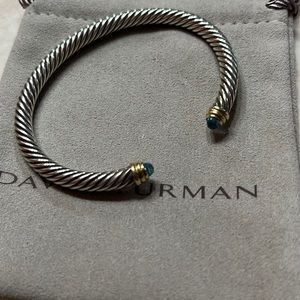 David Yurman bracelet blue topaz